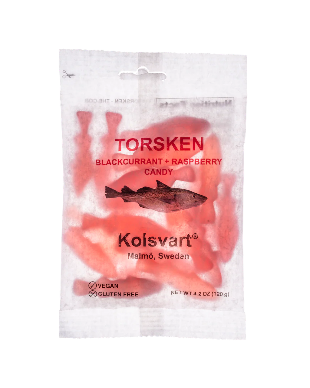 Kosvart Swedish Candy Fish