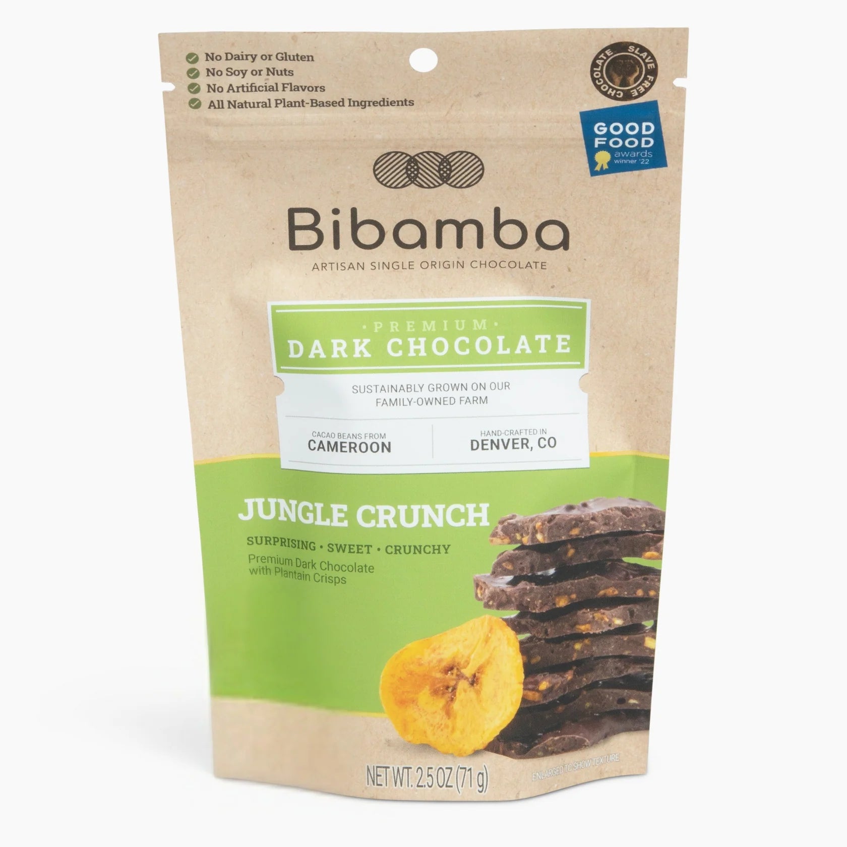 Bibamba Dark Chocolate Bark