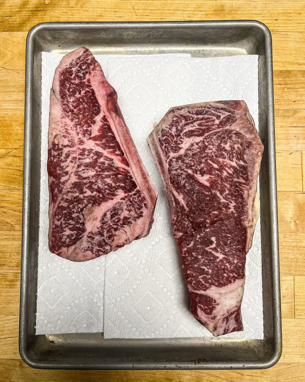 Brunson Meats Dry Aged Angus Prime New York Strip 16oz