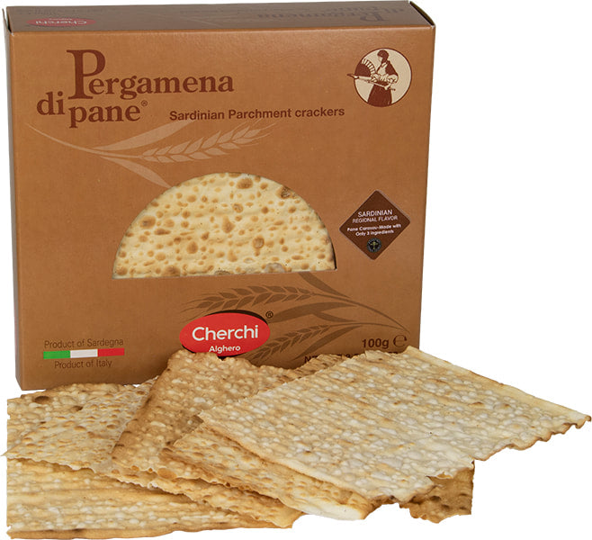 Cerchi Pane Carasau Parchment Crackers