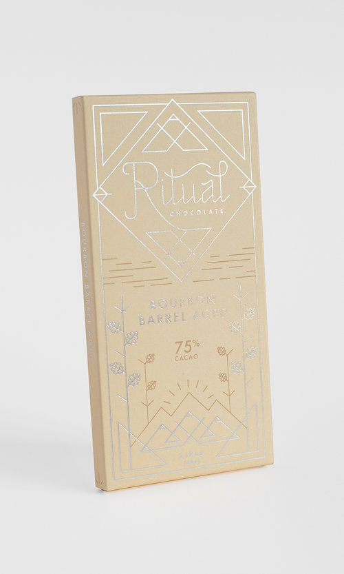 Bourbon Barrel Aged Ritual Chocolate 75% Cacao