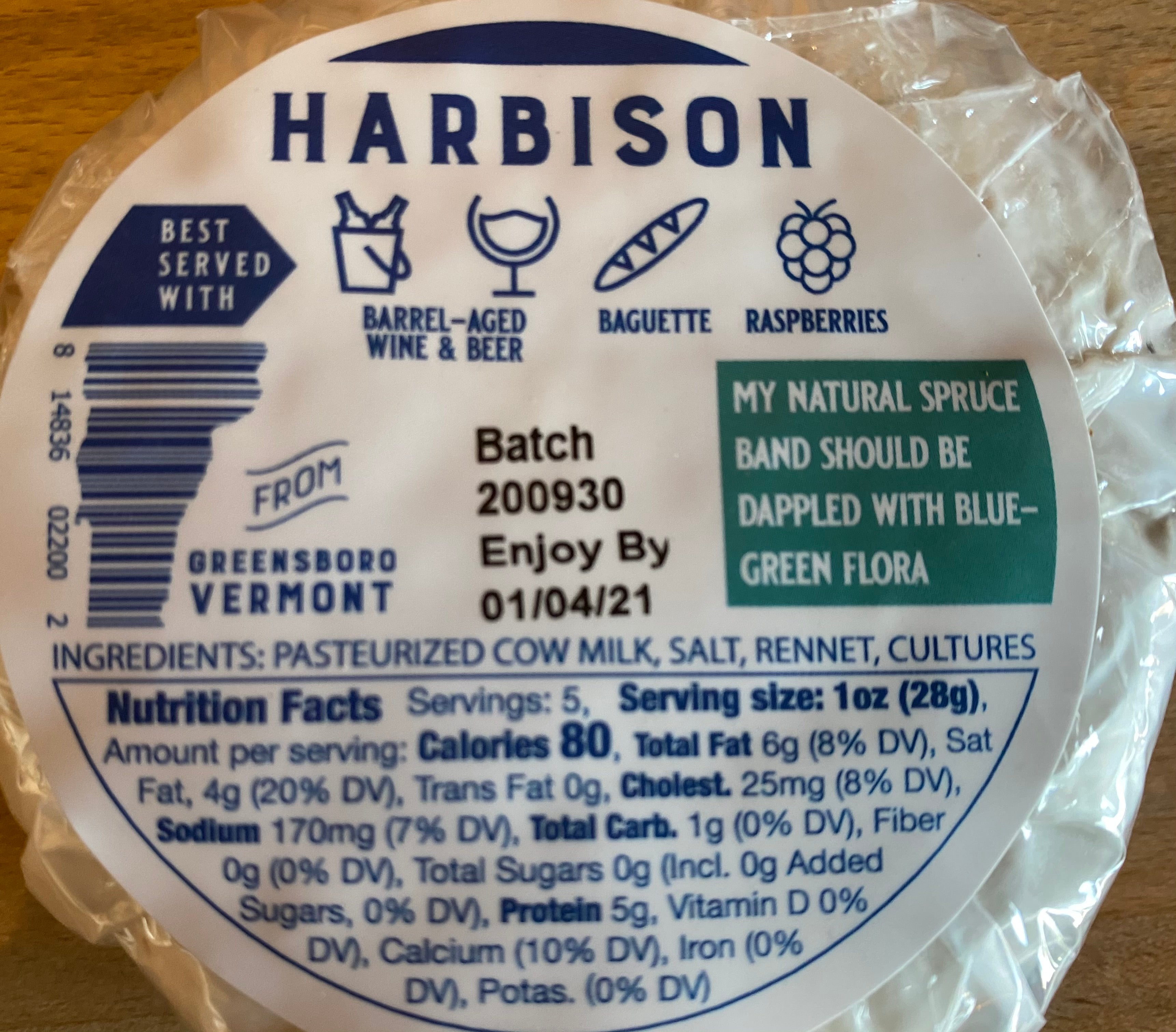 Harbison Mini - Jasper Hill Farm