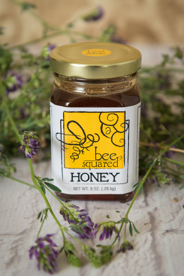 Alfalfa/Wildflower Honey 9oz - Bee Squared