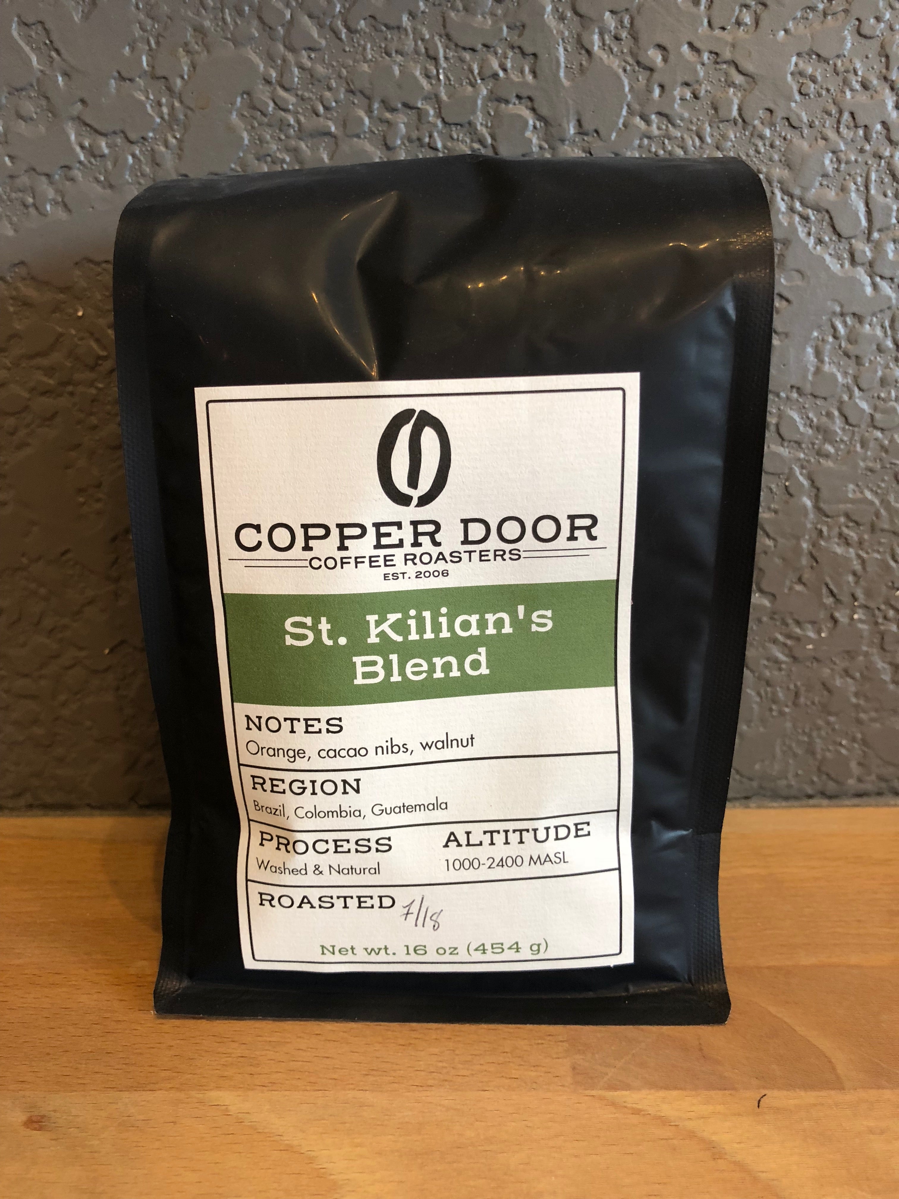 St. Kilian's Blend Coffee Copper Door Roasters