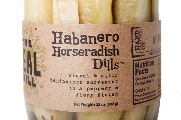 The Real Dill Habanero Horseradish Dill Pickles