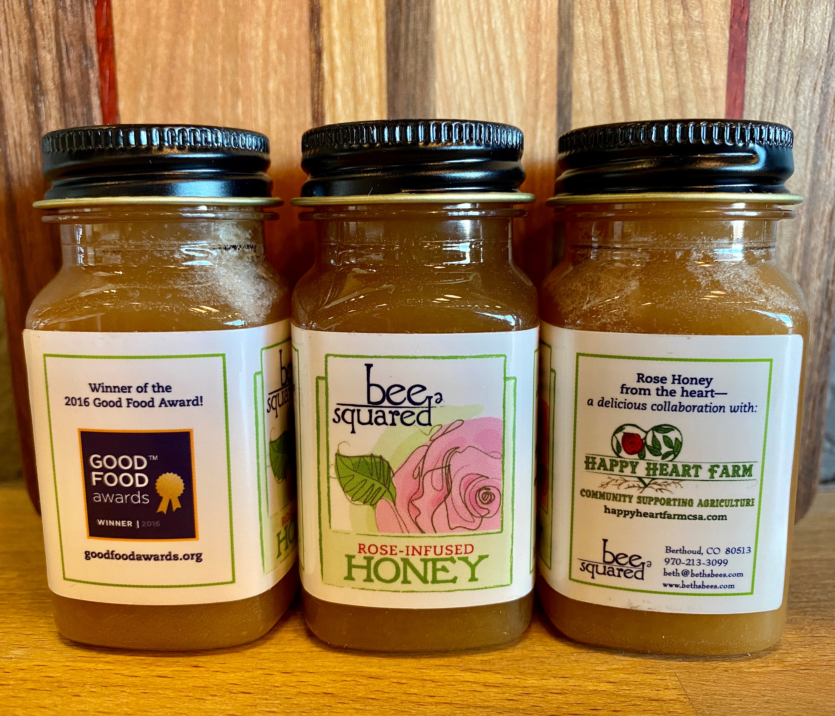 Rose Infused Honey - Bee Squared
